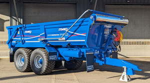 Heavy Duty Construction Dumper <b>Trailer</b> Hydraulic Tipping <b>Trailer</b> High Load Capacity Steel Chassis for Farm and Building Use Pro! - Product Image 3