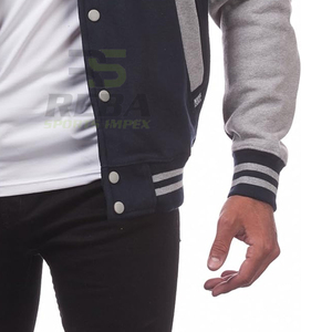 Chaqueta Letterman para hombre, mezcla de lana, ropa exterior elegante, chaqueta de béisbol para hombre, ropa cómoda para el día a día, chaqueta Letterman para hombre - Product Image 2