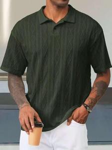 Chemise Homme en Spandex/Coton Coupe Droite avec Poche Unie - Manches Courtes, Tissu Anti-Plis, Qualité Supérieure, Fabrication Usine - Product Image 6