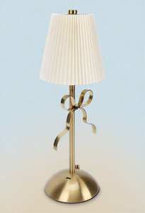 Éclairage, lampe de chevet décorative, lampe en métal doré, lampe de table élégante, lampe de chevet, luminaire de chevet, lampe de chambre d'hôtel - Product Image 3