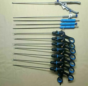 12 Pcs <b>Laparoscopic</b> Grasper Suction Irrigation Cannula Knot Pushers 3mm Surgical <b>Instruments</b> Set CE ISO Approved - Product Image 3