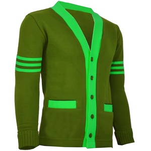 Cardigan en cachemire tricoté épais et ample en acrylique, style mode hiver, pour sororités et fraternités, marque privée OEM - Product Image 3