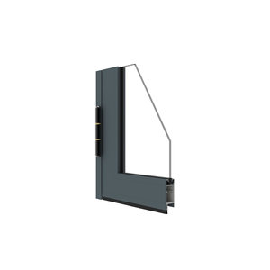 Système de porte coulissante et battante en aluminium de luxe hybride Fravi, profilés aluminium 6063 T5, ouverture maximale sans obstacle. - Product Image 3
