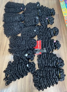 Miến điện xoăn tóc con người bó lớp biểu bì phù hợp không có rối không rụng tự nhiên sóng & Loose sâu sóng phong cách - Product Image 2