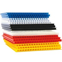 Prix de vente de la feuille de polypropylène ondulée creuse blanche avec panneau de tôle cannelé Baords imprimant de grands panneaux imperméables