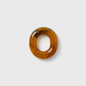 Porte-serviettes en résine fait main avec un motif moderne élégant pour une présentation de table de luxe - Product Image 1