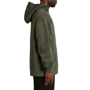 Sudadera con Capucha para Hombre, de Alta Calidad, 100% Algodón, 500g, Felpa Francesa, Hombros Caídos, con Logotipo Personalizado, Fabricante - Product Image 3