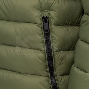 Stylish Hooded <b>Men</b> Bubble Winter <b>Jacket</b> Windproof & Breathable Front Logo for Everyday Wear and <b>Light</b> Outdoor Activities - Product Image 4
