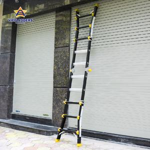Escaleras Plegables Multiusos de Aluminio VIETLADDERS EN131 NVLB-45 Compactas para Uso en Hoteles, 1 Año de Garantía, Escaleras Combinadas - Product Image 3