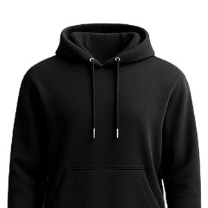 Sweat à capuche oversize pour homme, en molleton uni, coupe ample, basique, à épaules tombantes, unisexe FORTLEO INDUSTRIES - Product Image 4