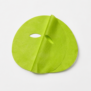 <span class=keywords><strong>Masque</strong></span> facial en <span class=keywords><strong>tissu</strong></span> non tissé Y343 OEM personnalisé en algues vertes et fibres végétales, avec des propriétés hydratantes et apaisantes - Product Image 4