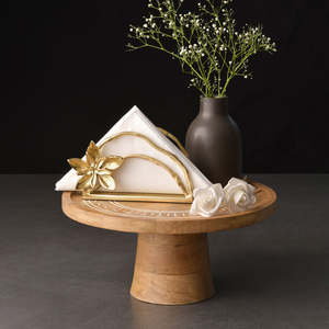 Handmade Metal Flower <b>Tissue</b> Holder <b>Wedding</b> Home Restaurant Tabletop Display - Product Image 4