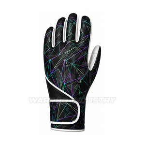 Gants de frappe pour hommes en cuir synthétique durable, confortables et adaptés à la pratique du baseball, du softball, de l'entraînement et aux sports de plein air - Product Image 2