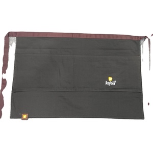 Tablier de chef de restaurant en tissu sergé lavable unisexe avec logo personnalisé, collection en gros fabriquée au Bangladesh - Product Image 1