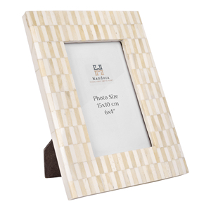 Premium Handmade Bone Inlay Photo <b>Frame</b> <b>4x6</b> | Luxury Tabletop Picture <b>Frame</b> | Home Decor & Gift Item - Product Image 1