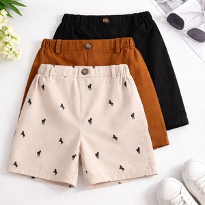 Shorts de yoga personnalisés pour petites filles, style coréen, tendance, respirants, avec poches, pour l'été - Product Image 3