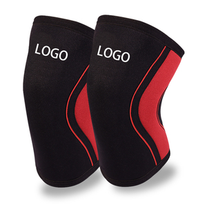 Rodillera de Neopreno Profesional con Logotipo Personalizado para Levantamiento de Pesas, Powerlifting y Gimnasio, Ajustable y Ligera - Product Image 2