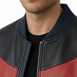 Men's <b>Leather</b> <b>Jacket</b> Custom Genuine Stand Autumn Short Casual Simple <b>Real</b> Cow <b>Leather</b> Coat Man Spring Winter <b>Jacket</b> Men - Product Image 4