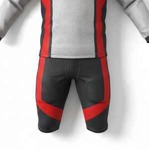 Fournisseur d'uniformes de football américain personnalisés sublimés, vêtements d'équipe respirants, maillots et pantalons en maille polyester haute résistance - Product Image 4