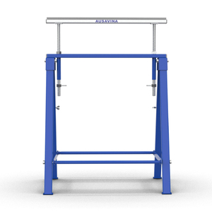 Ausavina Steel <b>Folding</b> Trestle Portable Working Stand <b>Table</b> AFS3139 - Product Image 4