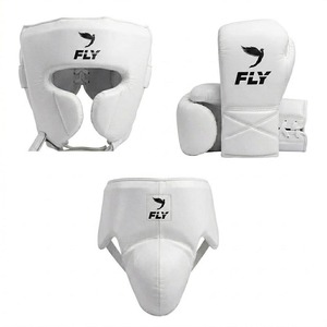 Guantes de Boxeo Personalizados de Cuero Vacuno Genuino con Cierre de Velcro, Cómodos para Entrenamiento de Artes Marciales, Set de Boxeo para Hombres - Product Image 1