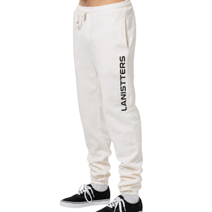 Customized <b>Mens</b> Leg Print <b>Trousers</b> Minimal Streetwear Pants <b>Elastic</b> Waist Relaxed Fit Cuffed Bottom OEM Garment Factory Supplier - Product Image 5