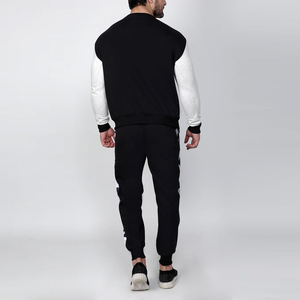 OEM Customized Winter Casual Men's <b>Tracksuits</b> 100% Cotton Reversible Eco-Friendly Contrast Color Bulk Wholesale - Product Image 2