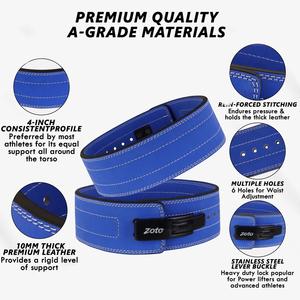 Custom Leather Lever <b>Belt</b> OEM Private Label Powerlifting Workout <b>Belt</b> Weightlifting and Gym Equipment Manufacturer - Product Image 3