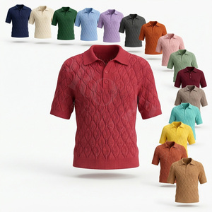 Camiseta Polo de Punto Elegante y Cómoda a Precio Económico al por Mayor, Personalizable, de Manga Corta, con Cuello en V, para Uso Casual o Formal - Product Image 1