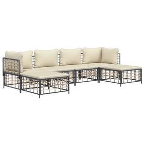 Set Lounge da Giardino Antracite Beige - Product Image 3