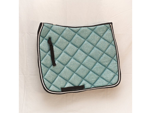 Oem Wholesaler Customized Polyester Cotton Quilt Saddle Pads Unique Design Made In Pakistan Sialkot <b>Equestrian</b> Manufacturer - Product Image 3