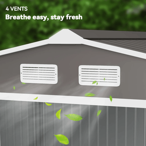 Casetta da Giardino per Esterni, Pratica Casetta Attrezzi per i Tuoi Oggetti Essenziali da Esterno - Product Image 4