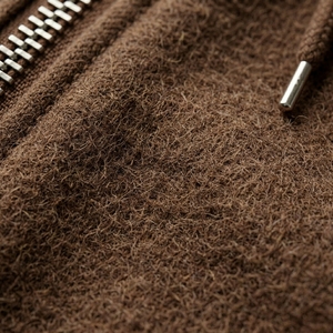 Sudadera con Capucha y Cremallera Completa para Hombre, de Algodón Premium, Estilo Casual para Invierno, con Bolsillos Delanteros - Product Image 6