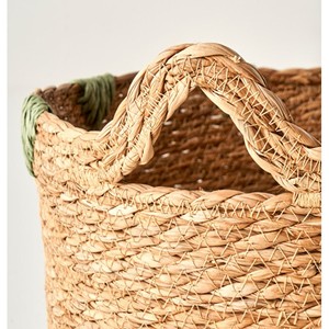 Sustainable Handmade Seagrass Kids <b>Storage</b> Basket Round Woven Toy Organizer Laundry Basket Handmade Home <b>Storage</b> Wholesale Bulk - Product Image 2