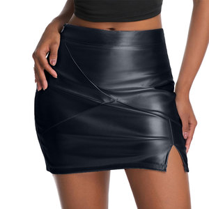 Jupes en cuir pour femmes, vente en gros, design personnalisé, respirantes, confortables, en cuir véritable, prix bas - Product Image 1