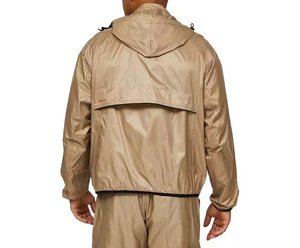 Conjunto Cortavientos 2026 Personalizado, Ropa Deportiva Urbana, Chándal Térmico de Poliéster para Hombre, Chaqueta Cortavientos, Pantalones Cortos de Alta Calidad - Product Image 3