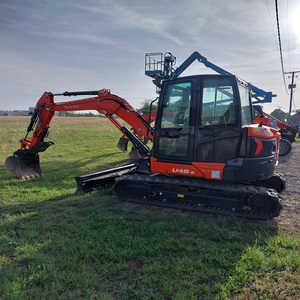 Mini-excavatrice compacte Kubota U48 5, 4,8 tonnes, moteur diesel, 40,4 CV, système hydraulique avancé, rotation zéro, prête pour le chantier - Product Image 5