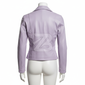 <b>Women</b> Genuine Leather Moto <b>Jacket</b> Custom Logo OEM ODM Wholesale Minimalist Biker Outerwear <b>Women's</b> <b>Jackets</b> - Product Image 5