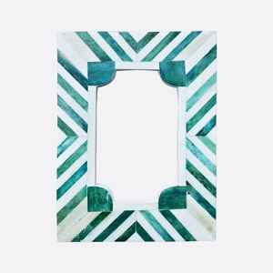 Modern Luxury Bone Inlay Photo <b>Frame</b> with Handmade Customized Logo Shatterproof & for <b>Wall</b> Mount for Home/Office Decor - Product Image 6