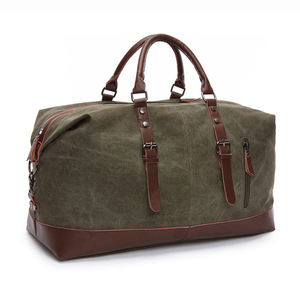 Bolsa de Viaje de Cuero Impermeable con Forro Suave y Detalles de Costura Resistentes, Gran Capacidad para Viajes de Fin de Semana o para el Gimnasio - Product Image 3