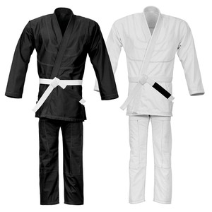 Kimono de Jiu Jitsu Brasileño BJJ 100% Algodón Elástico con Logotipo Frontal - Product Image 1