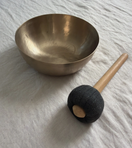 <b>Tibetan</b> <b>Singing</b> <b>Bowl</b> Vintage Handcrafted Brass <b>Bowl</b> Large Rustic Brass Kansa <b>Bowl</b> Antique Brass Serving <b>Bowl</b> Riwaayat Brass - Product Image 2