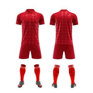 Maillot de football personnalisé pour homme adulte, 100% polyester, imprimé par sublimation, motif 3D, fermeture à cordon T-Strap, poches, manches courtes - Product Image 3