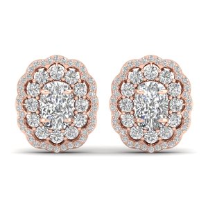 REYES Wholesale Price 925 Sterling <b>Silver</b> HPHT CVD Lab Grown Diamond Screw <b>Back</b> Stud <b>Earrings</b> For Women Wedding Gift Jewelry - Product Image 5