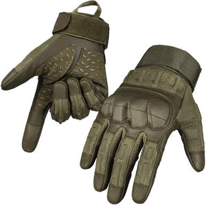 Gants de vélo tactiques en cuir souple et respirant pour le cyclisme sur route, sport d'été en plein air, fabriqués au Pakistan - Product Image 4