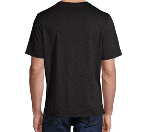 Camisetas Casuales de Hombre de Alta Calidad 100% Poliéster con Colores Personalizados, Cuello Redondo, Manga Corta, Logotipo Serigrafiado - Venta al Por Mayor - Product Image 2