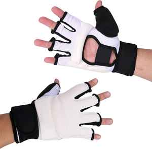 Gants de boxe MMA avec support de poignet, gants confortables et protecteurs pour le kickboxing, les arts martiaux, la boxe - Product Image 2