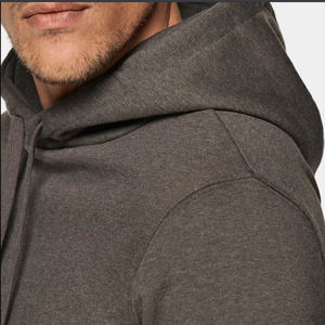 Sudadera con Capucha Deportiva Informal para Hombre, Diseño Personalizado, 100% Algodón, Felpa Transpirable, Cintura Elástica, Estampado Sólido - Product Image 5