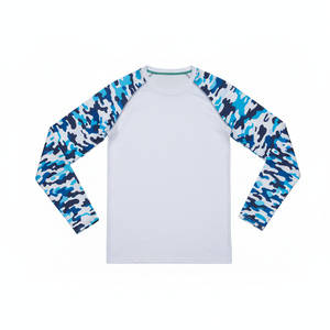 Custom Sublimation Printed UV Protection Compression Shirt Surfing Bjj MMA Spandex Rash Guard Adult Kids Jiu Jitsu Rashguard - Product Image 2