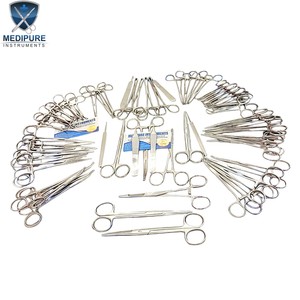 Kit d'instruments de stérilisation canine et féline de qualité supérieure, réutilisable, en acier inoxydable, outils de chirurgie vétérinaire pour hôpital vétérinaire professionnel - Product Image 3